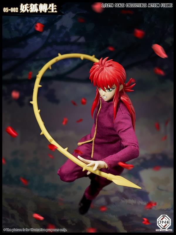 Pedido Figura Yu Yu Hakusho - Yoko Kurama marca One Sh ot Toys OS-002 escala pequeña 1/12