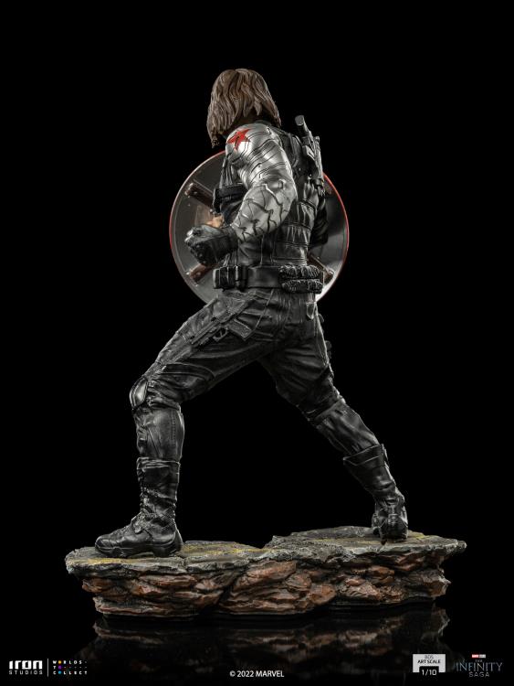 Preventa Estatua Winter Soldier - The Infinity Saga - Battle Diorama Series - marca Iron Studios escala de arte 1/10