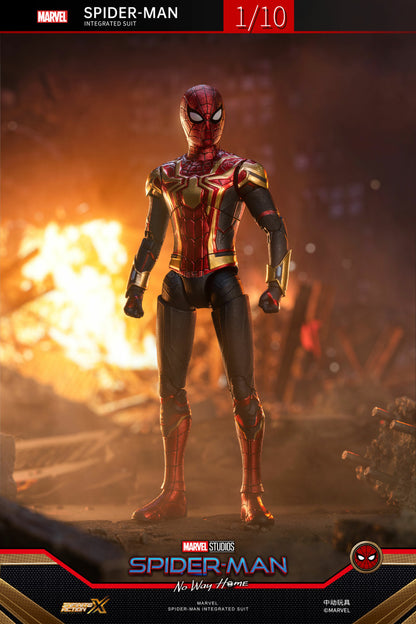 Pedido Figura Spider-Man Integrated Suit - Spider-Man: No Way Home  marca ZD Toys escala pequeña 1/10 (18 cm)