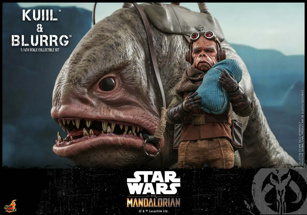 Pedido Figuras Kuiil & Blurrg set - Star Wars: The Mandalorian marca Hot Toys TMS049 escala 1/6