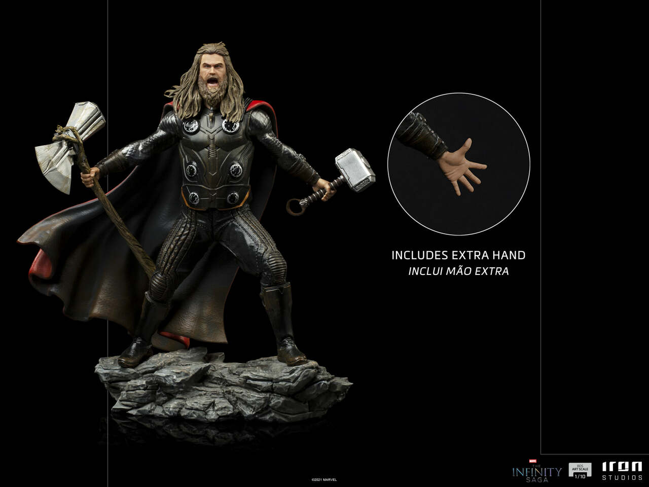 Pedido Estatua Thor Ultimate - The Infinity Saga - Avengers: Endgame marca Iron Studios BDS escala de arte 1/10