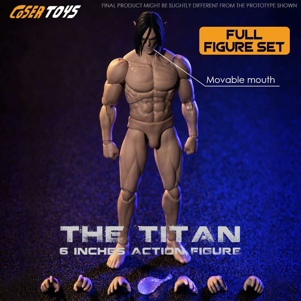 Pedido Figura The Titan marca Coser Toys AD001 escala pequeña 1/12