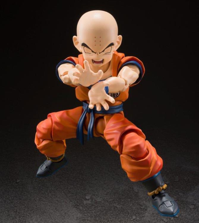 Pedido Figura Krillin (Earth's Strongest Man) - Dragon Ball Z - S.H.Figuarts marca Bandai Spirits escala pequeña 1/12