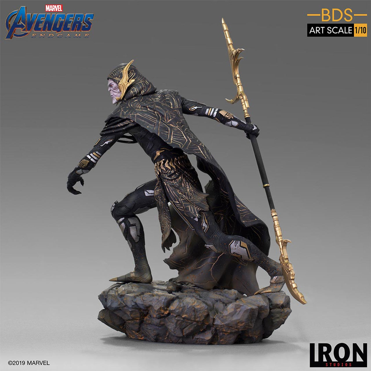 Pedido Estatua Corvus Glaive - Avengers: Endgame - Battle Diorama Series (BDS) - marca Iron Studios escala de arte 1/10