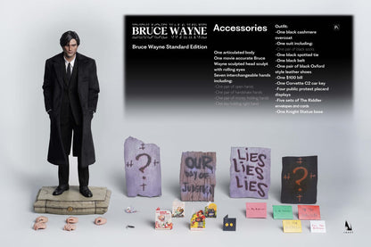 Preventa Figura Bruce Wayne en The Batman InArt (Standard Edition) (Cabello esculpido) marca Queen Studios escala 1/6