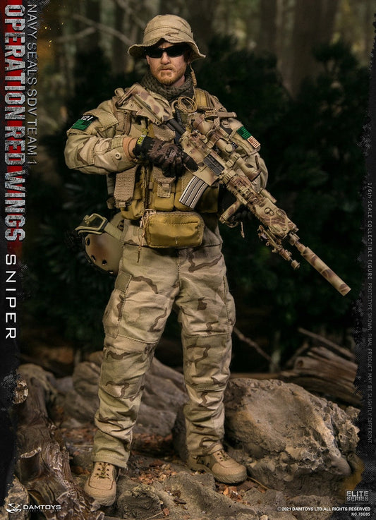 Pedido Figura Operation Red Wings NAVY SEALS SDV TEAM 1 Sniper marca Damtoys 78085 escala 1/6 (BACK ORDER)