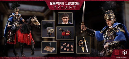 Pedido Figura Tyrant con Caballo - Imperial Legion (Black Gold Edition) marca Haoyutoys HH18041 escala 1/6