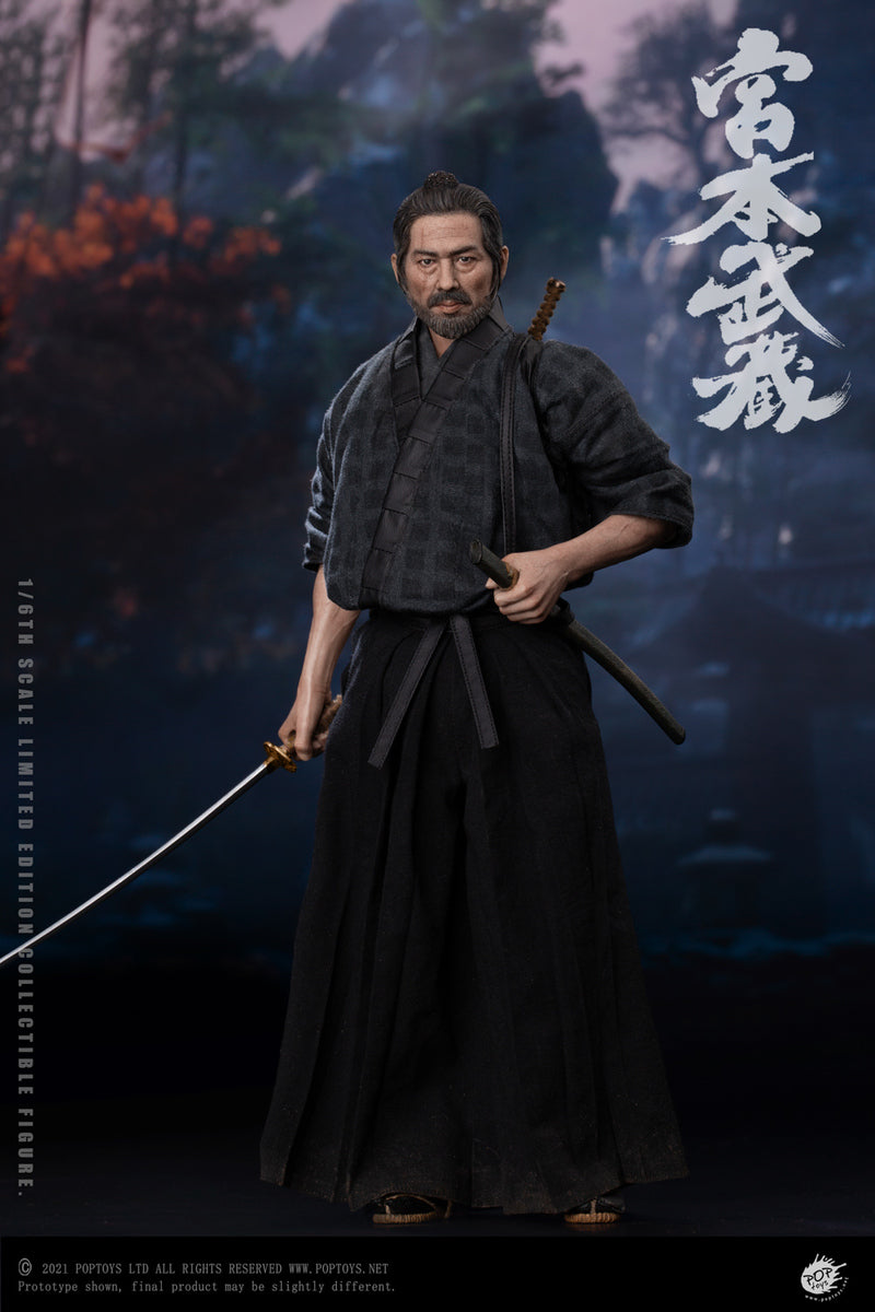 Pedido Figura Miyamoto Musashi marca Poptoys EX037 escala 1/6