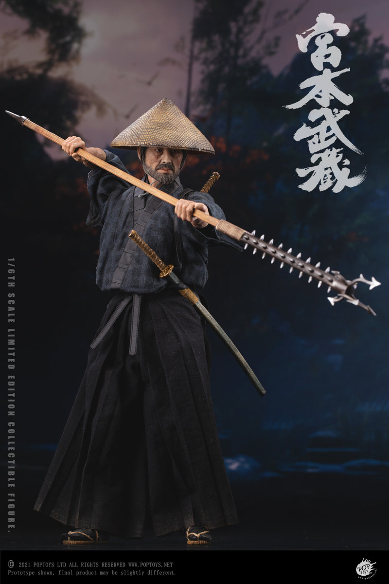 Pedido Figura Miyamoto Musashi marca Poptoys EX037 escala 1/6