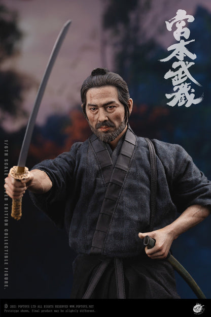 Pedido Figura Miyamoto Musashi marca Poptoys EX037 escala 1/6