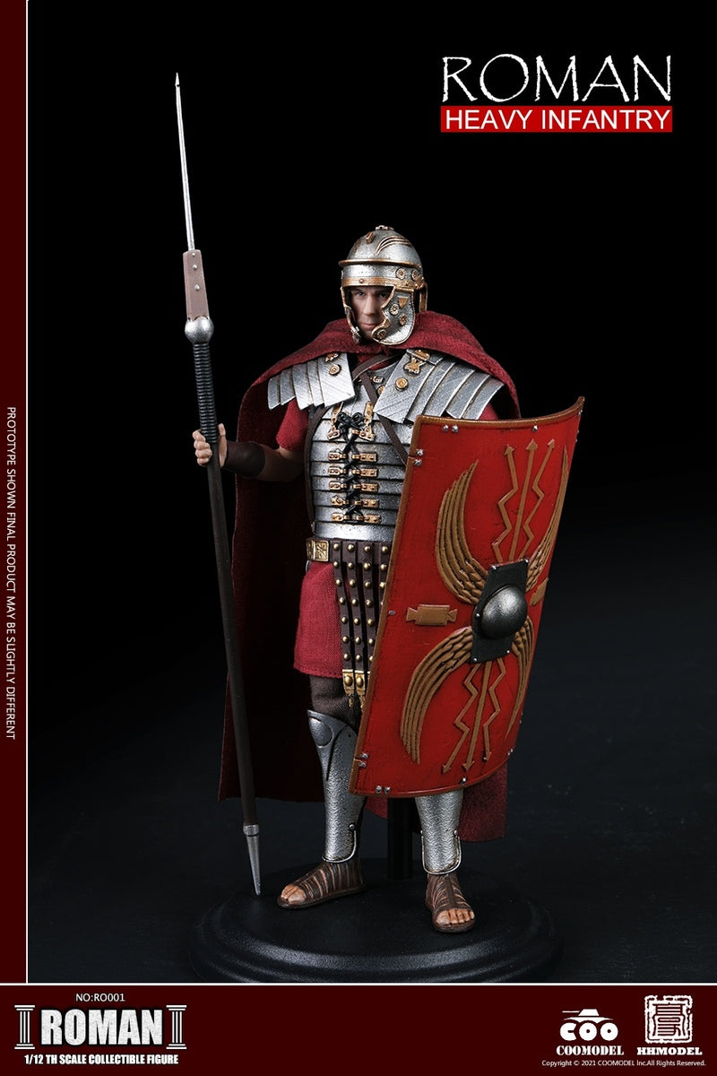 Pedido Figura Roman Heavy Infantry marca Coomodel x HHmodel RO001 escala pequeña 1/12