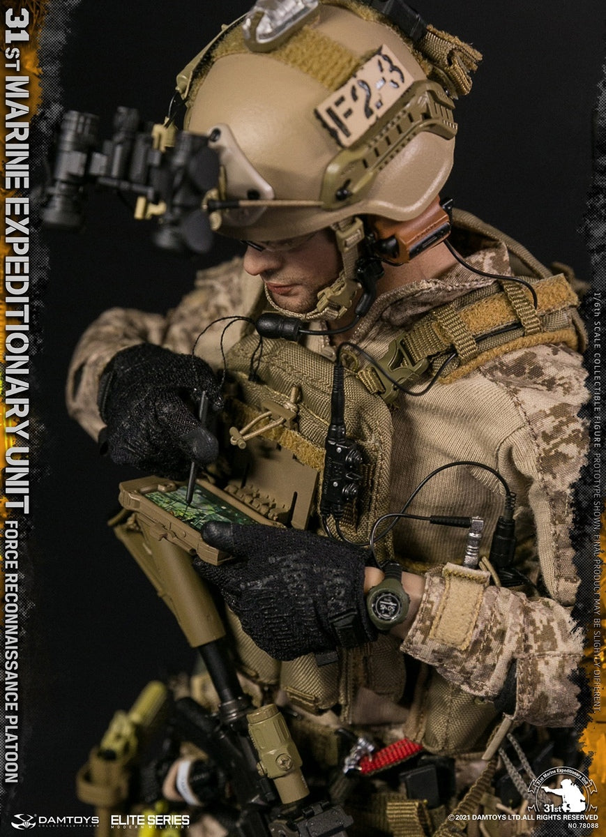 Pedido Figura 31st Marine Expeditionary Unit Force Reconnaissance Platoon marca Damtoys 78088 escala 1/6