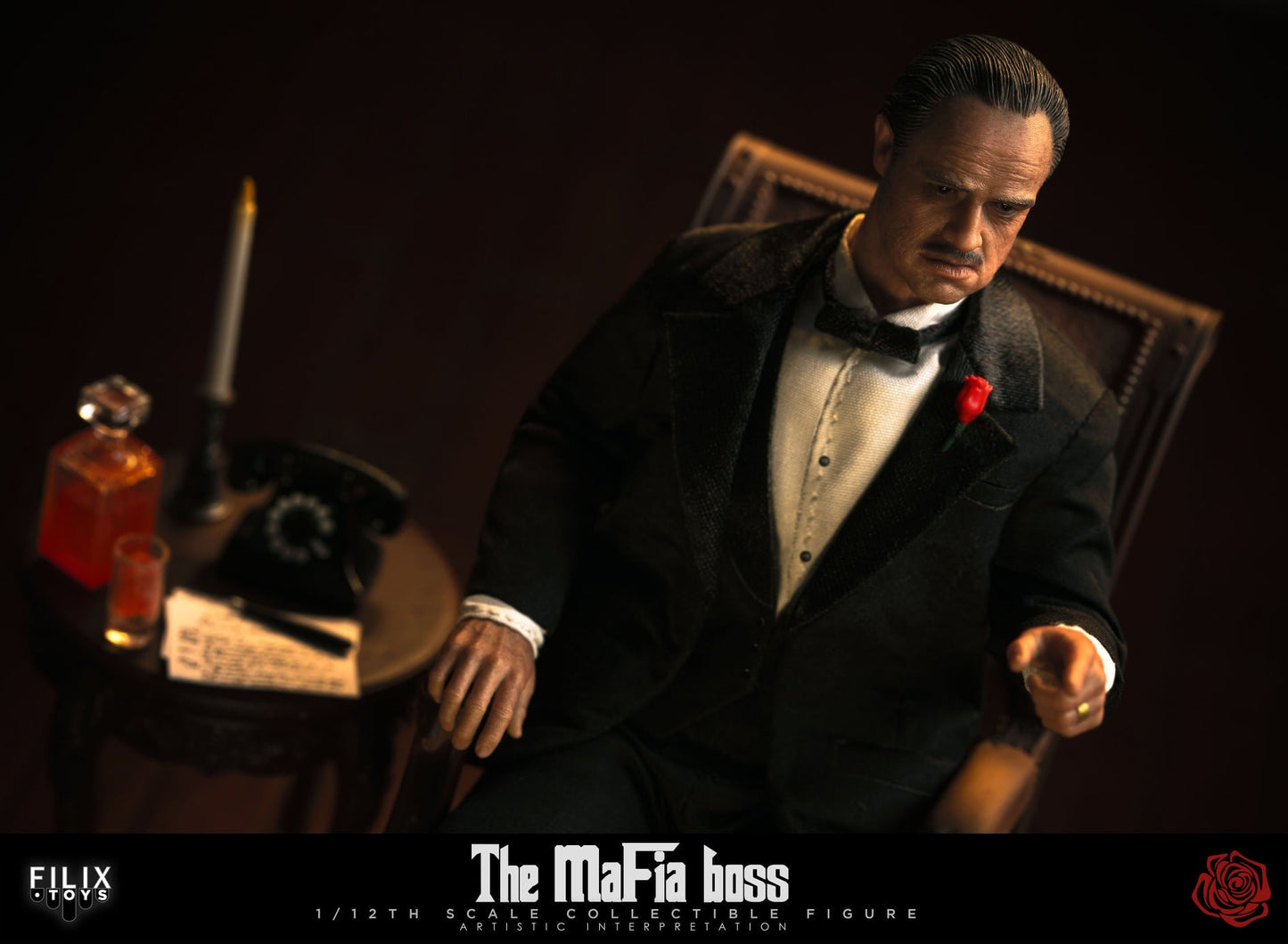 Pedido Figura The Mafia Boss marca Filix Toys FX003 escala pequeña 1/12
