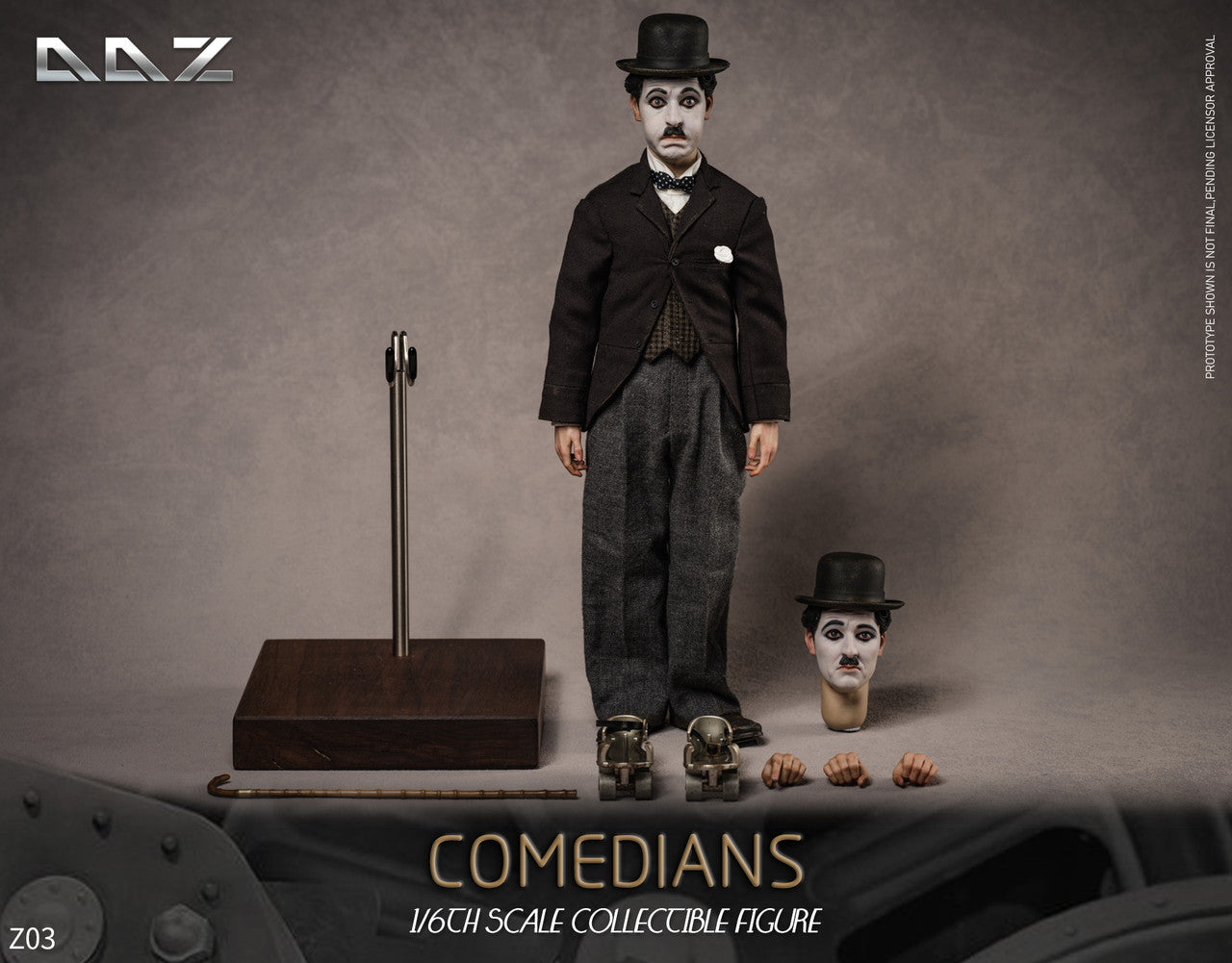 Preventa Figura The Comedians marca DDZToys Z03 escala 1/6