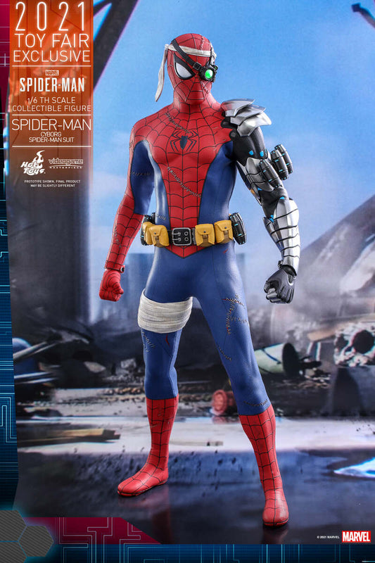 Pedido Figura Spider-Man (Cyborg Spider-Man Suit) TOY FAIR EXCLUSIVE marca Hot Toys VGM51 escala 1/6