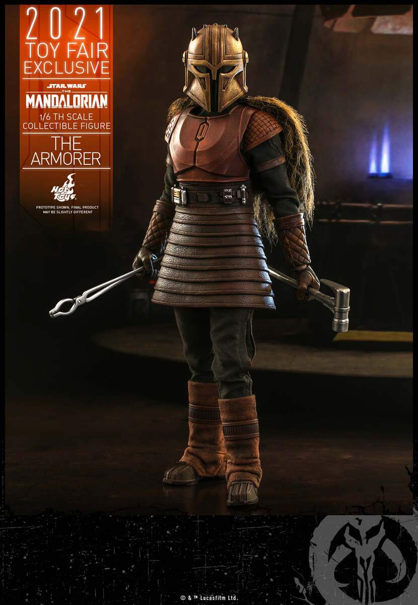 Pedido Figura The Armorer - Star Wars: The Mandalorian (Toy Fair Exclusive) marca Hot Toys TMS044 escala 1/6