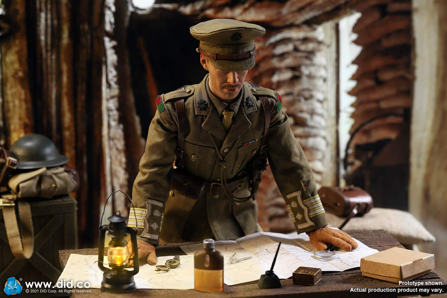 Pedido Figura WW1 British Officer – Colonel Mackenzie marca DID B11012 escala 1/6