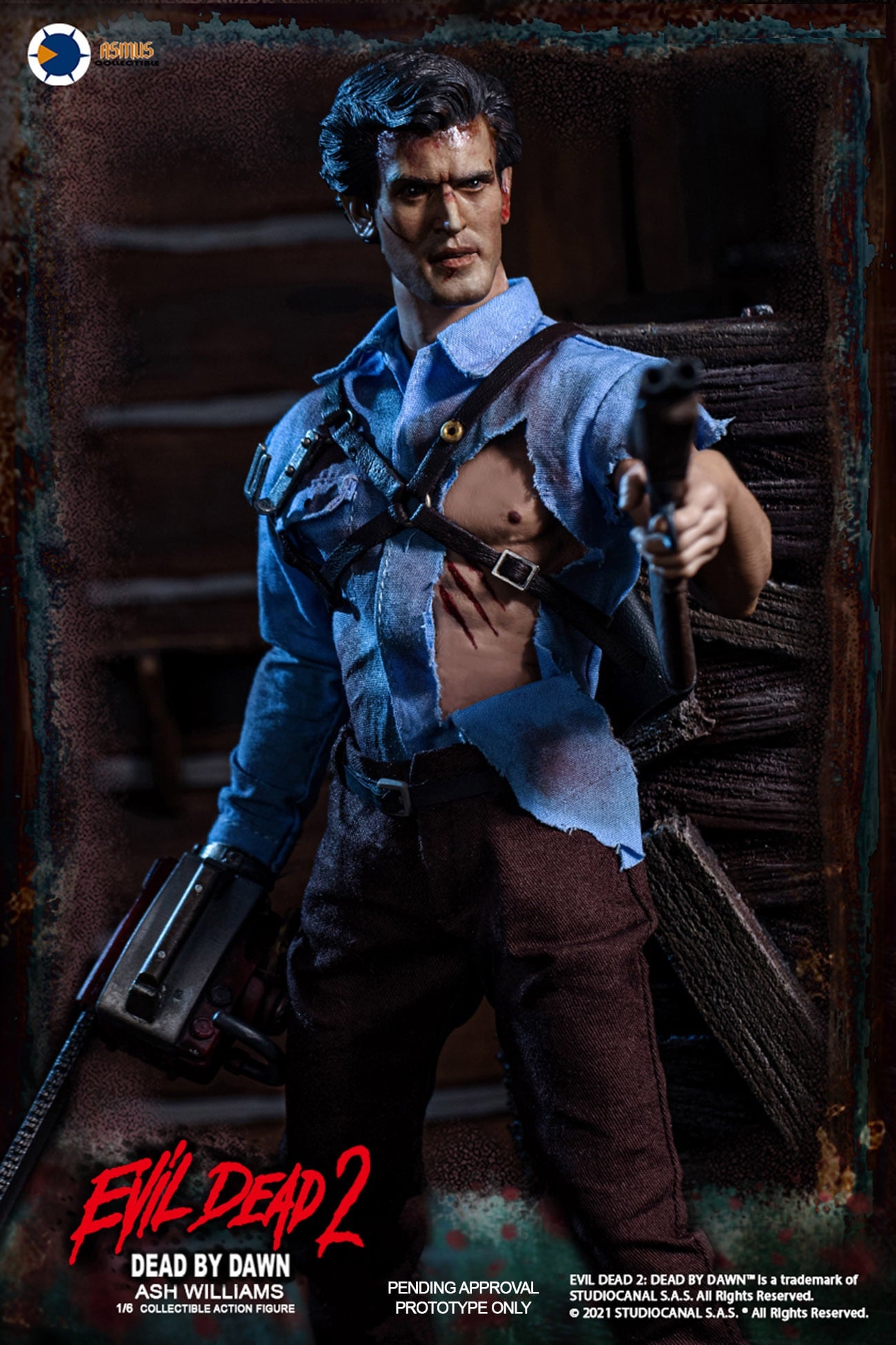 Pedido Figura Ash Williams Deluxe ver. (limitada 666 pzs) - Evil Dead II marca Asmus Toys EDA001LUX escala 1/6