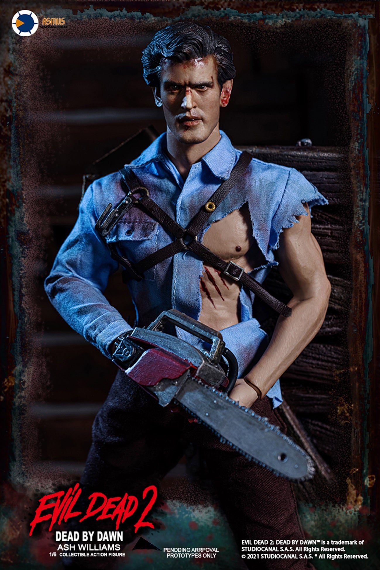 Pedido Figura Ash Williams Deluxe ver. (limitada 666 pzs) - Evil Dead II marca Asmus Toys EDA001LUX escala 1/6