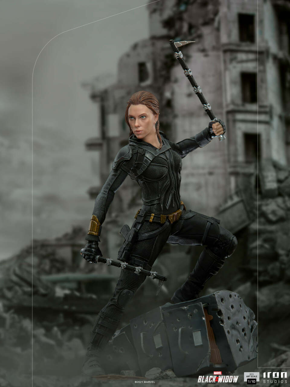 Pedido Estatua Natasha Romanoff - Black Widow marca Iron Studios BDS escala de arte 1/10