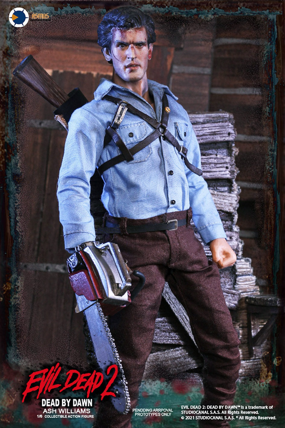 Pedido Figura Ash Williams Deluxe ver. (limitada 666 pzs) - Evil Dead II marca Asmus Toys EDA001LUX escala 1/6