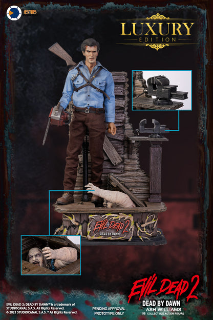 Pedido Figura Ash Williams Deluxe ver. (limitada 666 pzs) - Evil Dead II marca Asmus Toys EDA001LUX escala 1/6