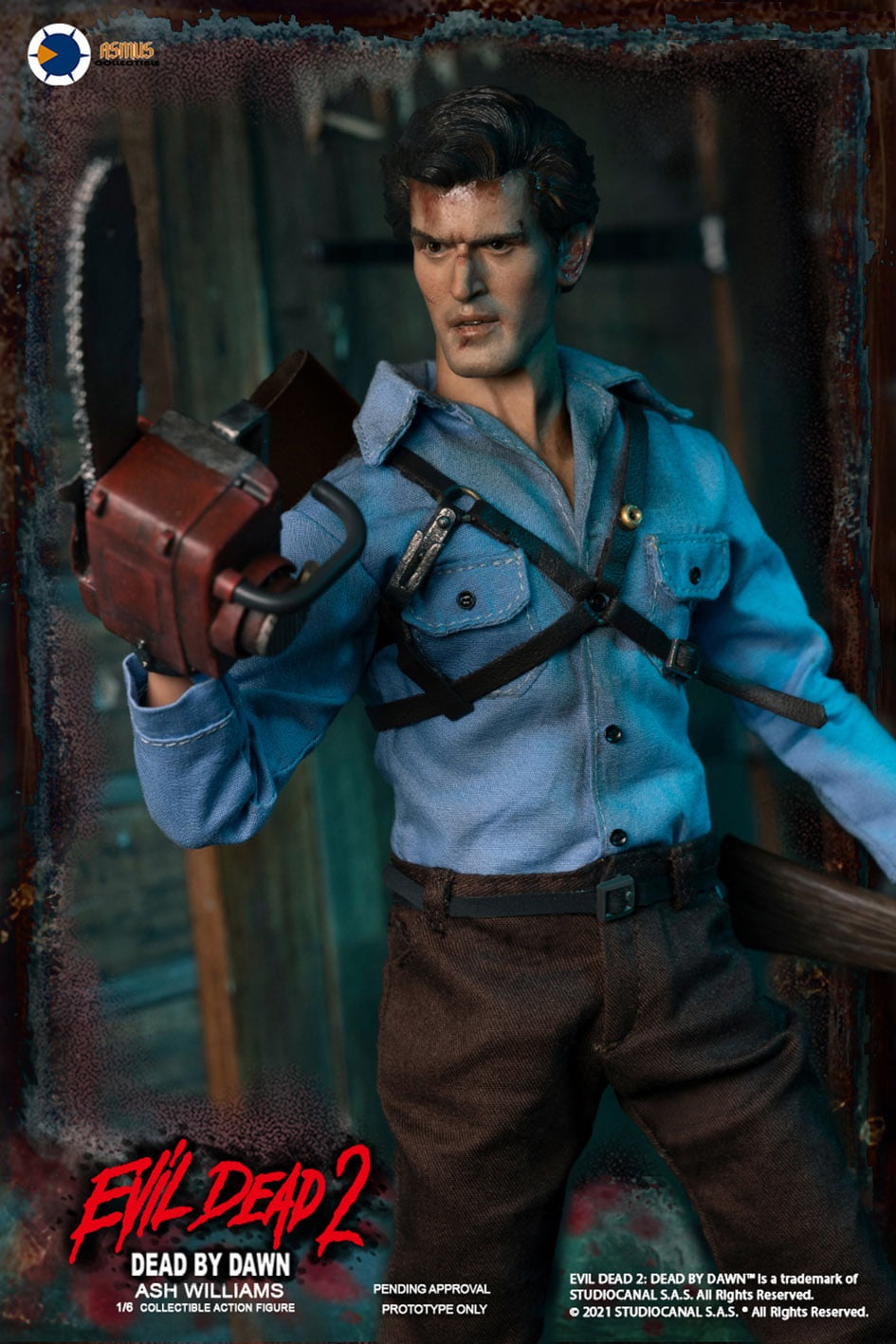 Pedido Figura Ash Williams Deluxe ver. (limitada 666 pzs) - Evil Dead II marca Asmus Toys EDA001LUX escala 1/6