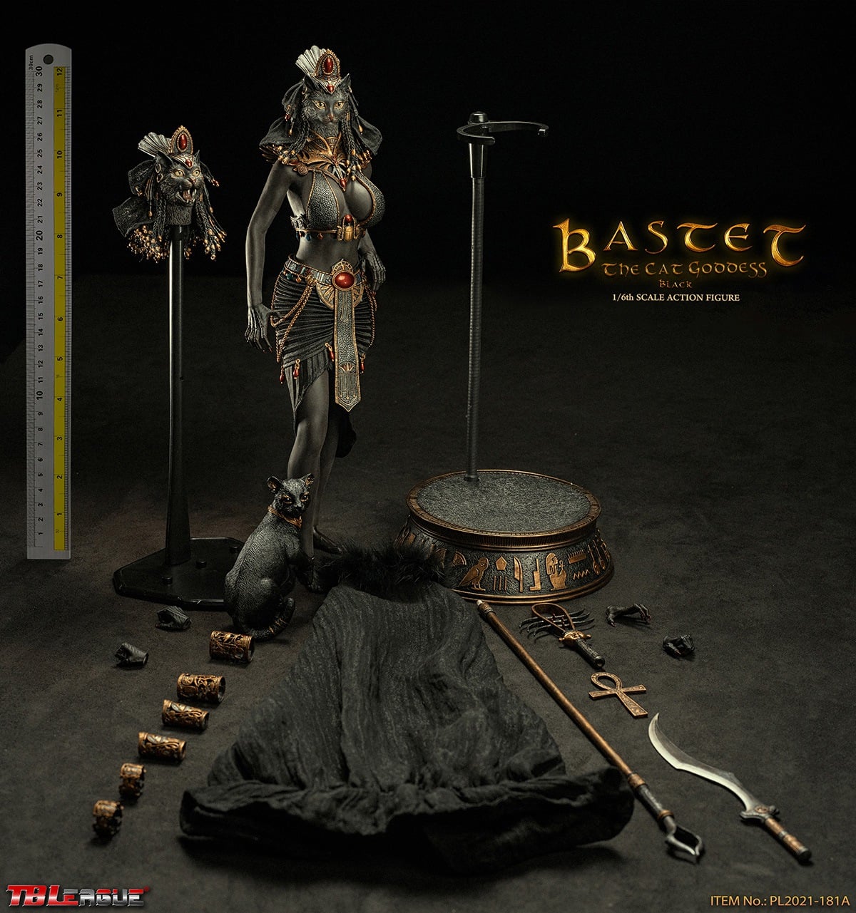 Pedido Figura Bastet The Cat Goddess (2 versiones) marca TBLeague PL2021-181 escala 1/6