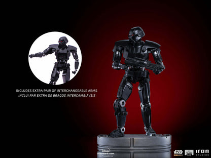 Pedido Estatua Dark Trooper - The Mandalorian marca Iron Studios BDS escala de arte 1/10
