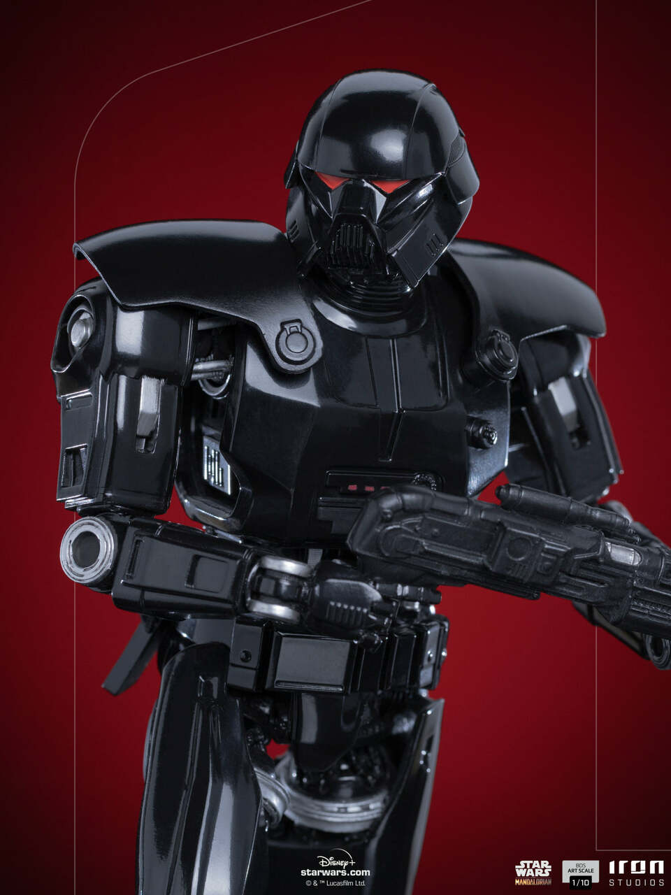 Pedido Estatua Dark Trooper - The Mandalorian marca Iron Studios BDS escala de arte 1/10