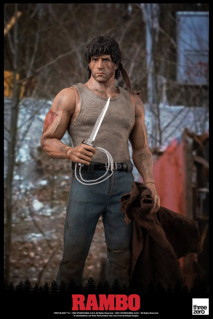 Pedido Figura John Rambo - Rambo: First Blood marca Threezero 3Z0288 escala 1/6