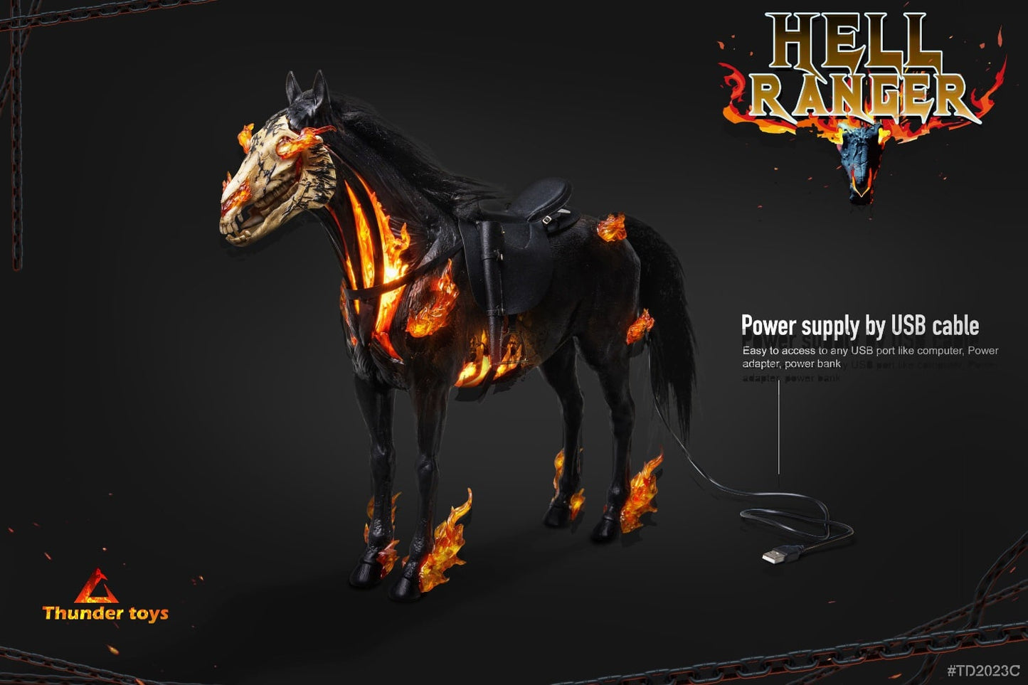 Pedido Figura Hell Horse marca Thunder Toys TD2023C escala 1/6