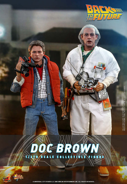 Pedido Figura Doc Brown - Back to The Future marca Hot Toys MMS609 escala 1/6