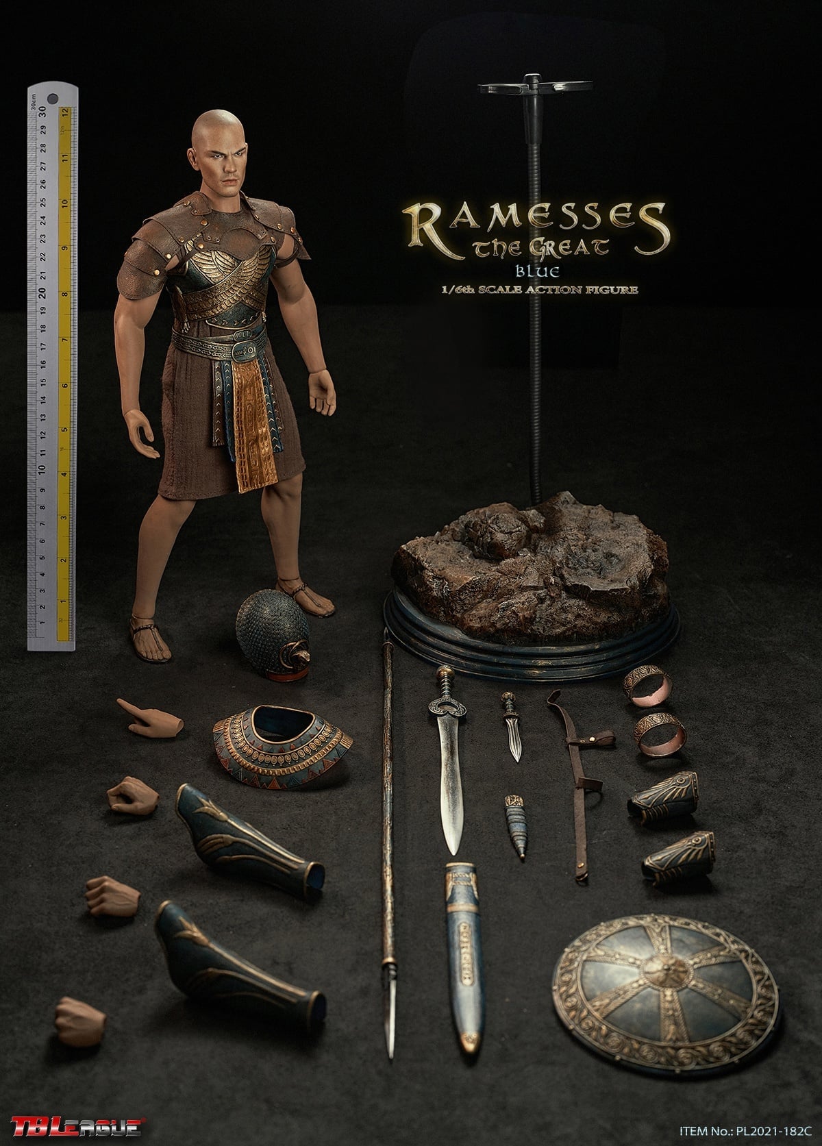 Pedido Figura Ramesses The Great (3 versiones) marca TBLeague PL2021-182 escala 1/6