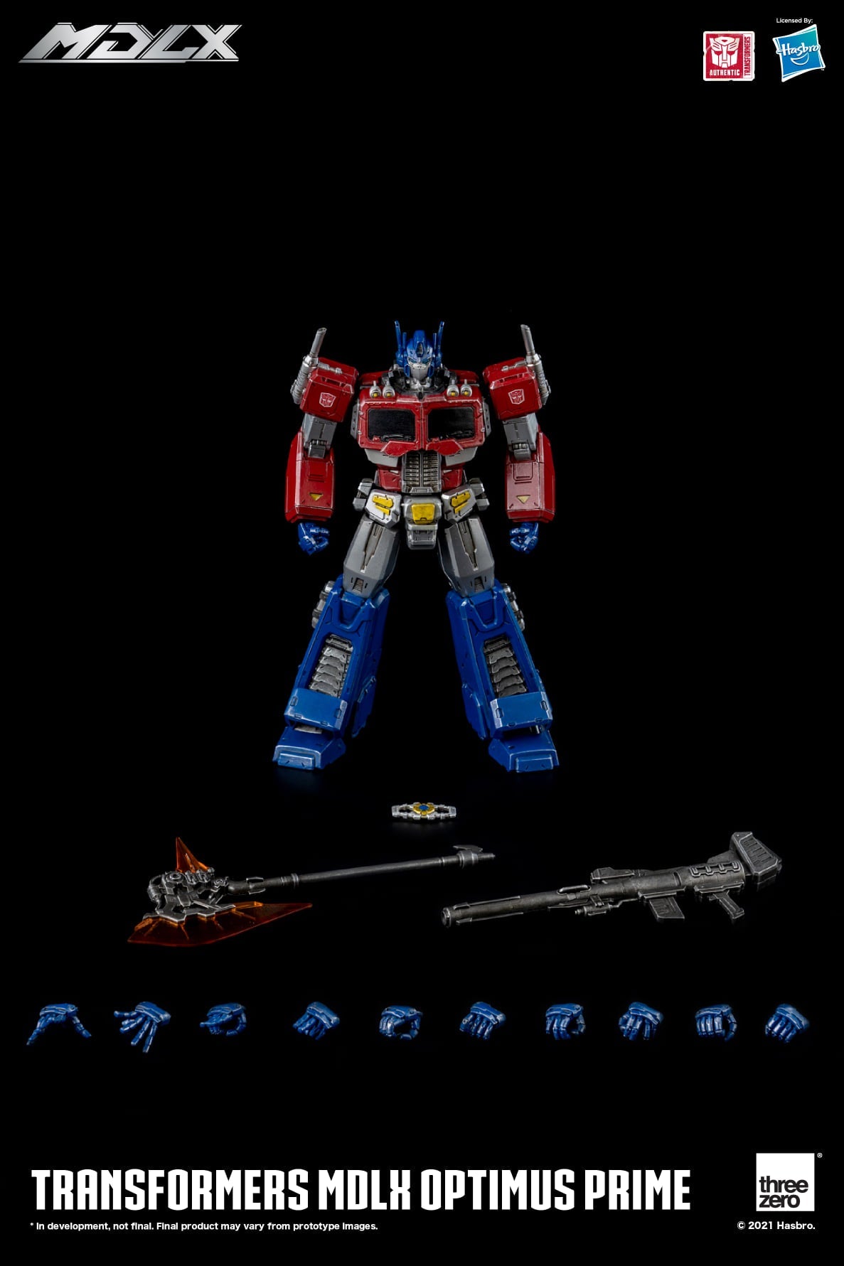Pedido Figura MDLX Optimus Prime - Transformers marca Threezero 3Z0283 escala pequeña 1/12 (17.8 cm)