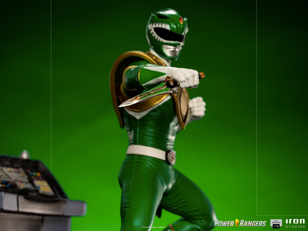 Preventa Estatua Green Ranger - Mighty Morphin Power Rangers - Battle Diorama Series (BDS) - marca Iron Studios escala de arte 1/10