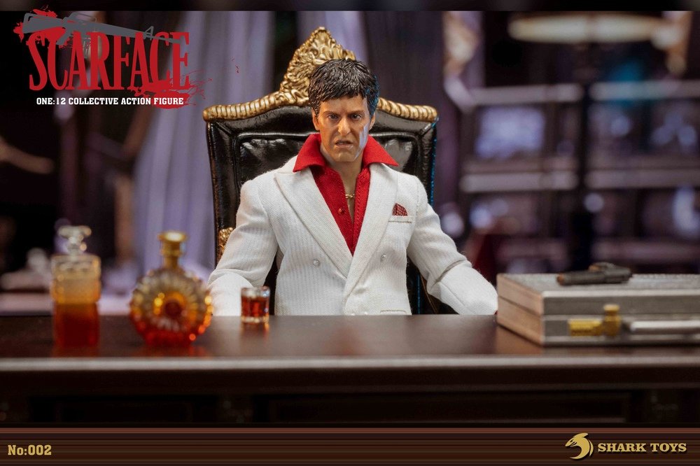 Pedido Figura Furious Scar Tony (Deluxe version) marca Shark Toys 002B escala pequeña 1/12