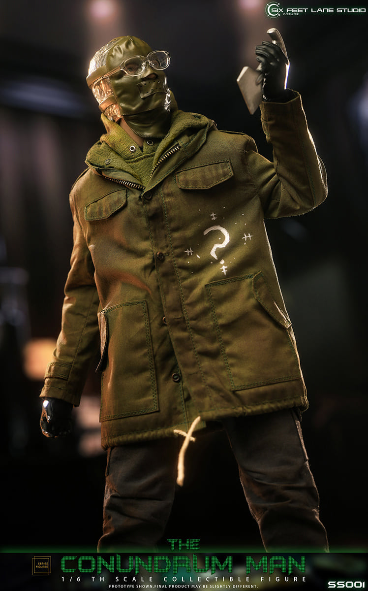 Pedido Figura The Conundrum Man marca Six Feet Lane Studio SS001 escala 1/6 (BACK ORDER)