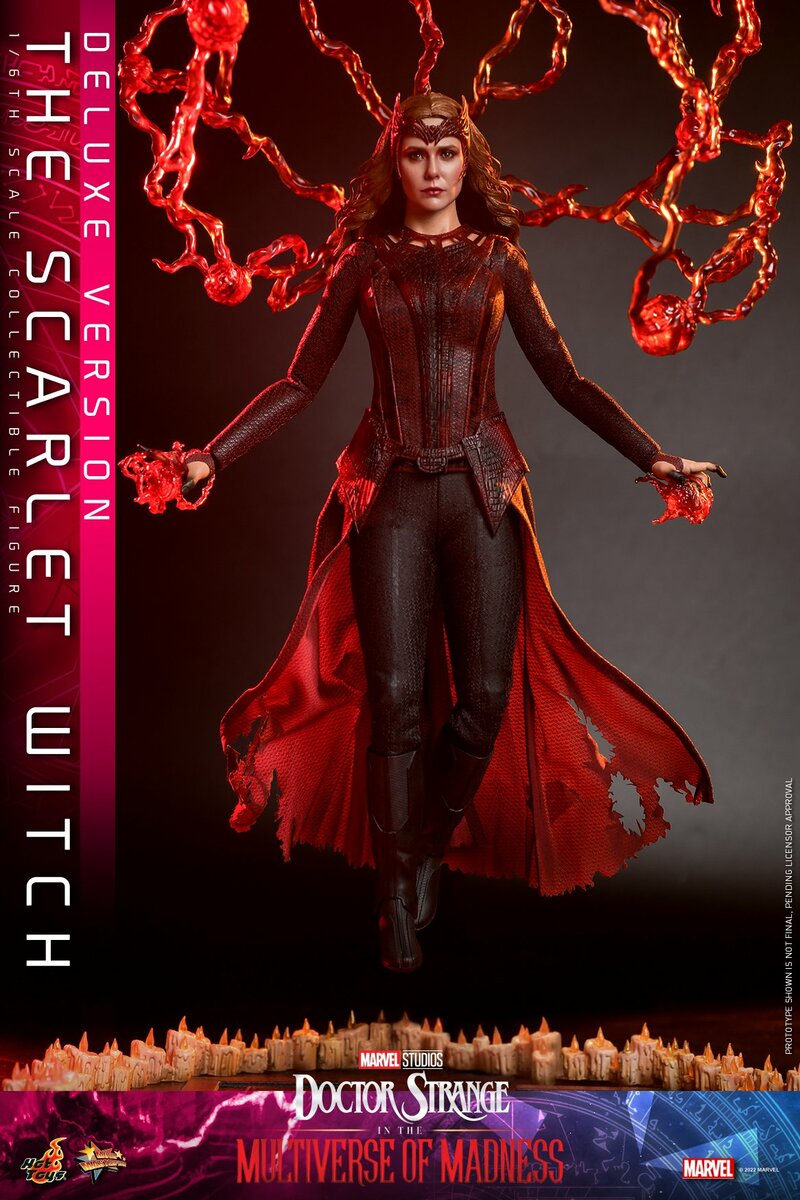 Preventa Figura The Scarlet Witch (Deluxe Edition) - Doctor Strange in the Multiverse of Madness marca Hot Toys MMS653 escala 1/6