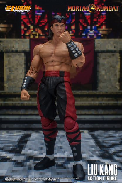 Pedido Figura Liu Kang - Mortal Kombat marca Storm Collectibles DCMK11 escala 1/12