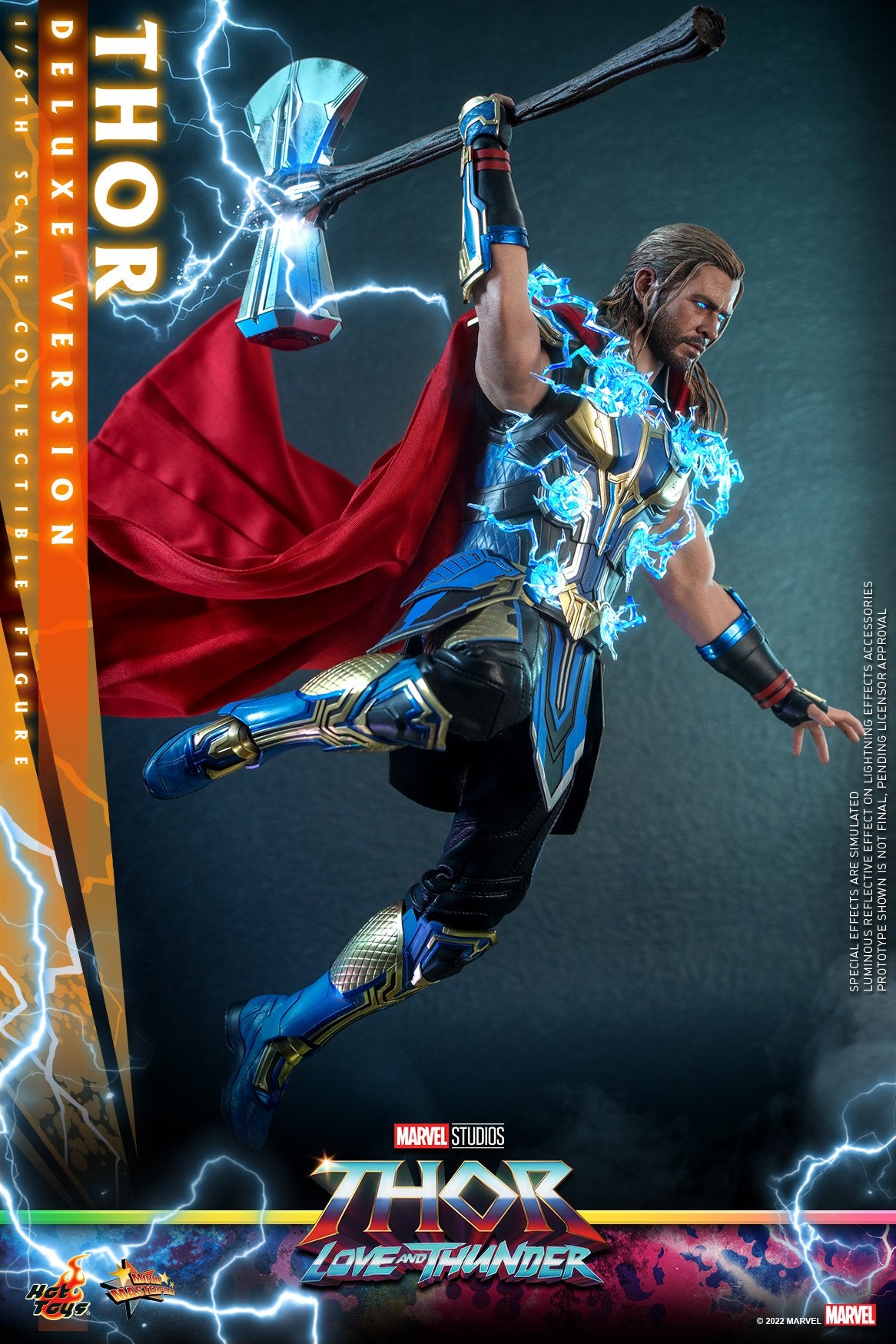 Preventa Figura Thor (Deluxe Version) - Thor: Love and Thunder  marca Hot Toys MMS656 escala 1/6