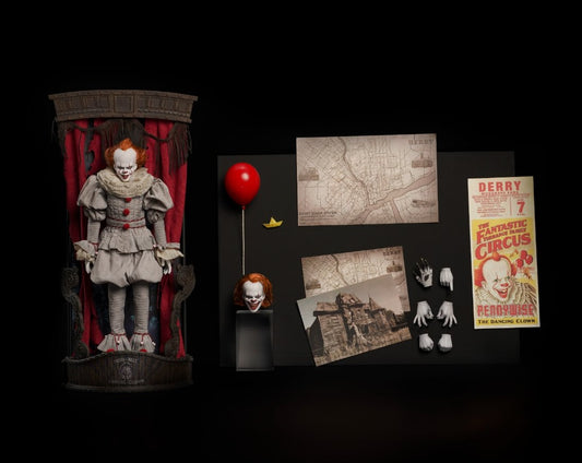 Preventa Figura PENNYWISE (IT) - Deluxe Edition marca INART Queen Studios escala 1/6