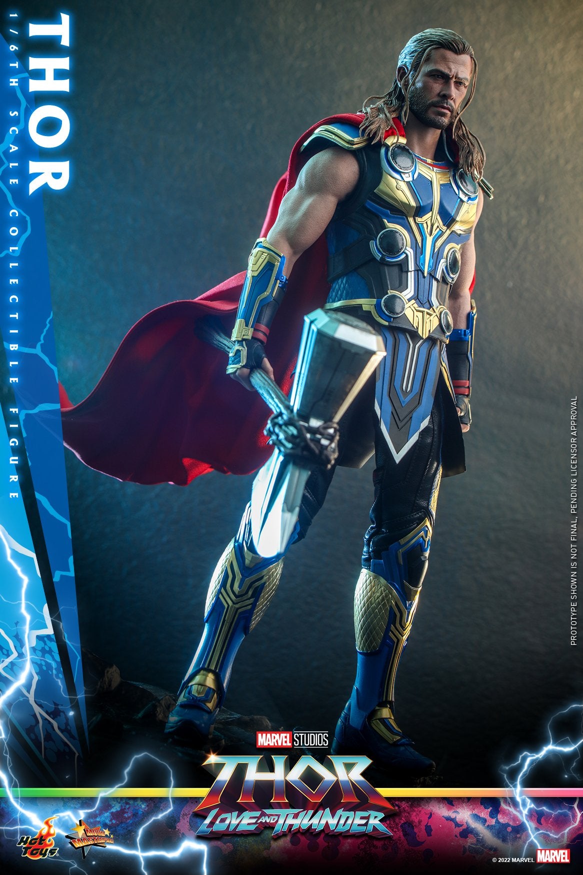 Preventa Figura Thor - Thor: Love and Thunder  marca Hot Toys MMS655 escala 1/6