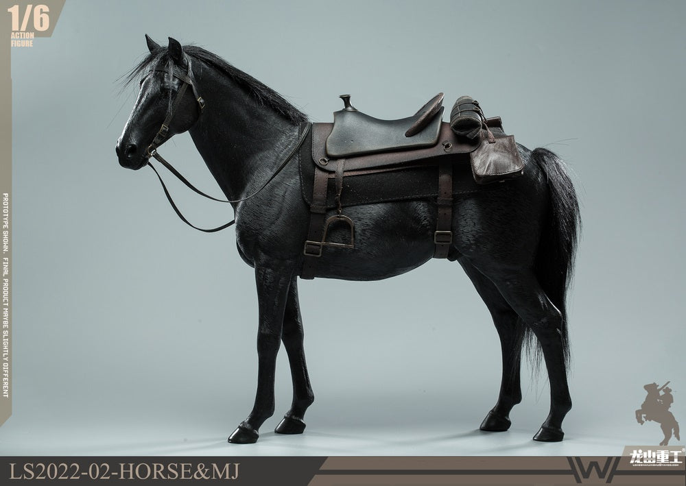 Pedido Figura Caballo de West Man in Black marca LongshanJinshu LS2022-02 escala 1/6