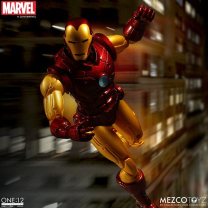 Pedido Figura Iron Man - Marvel - One:12 Collective marca Mezco Toyz escala pequeña 1/12