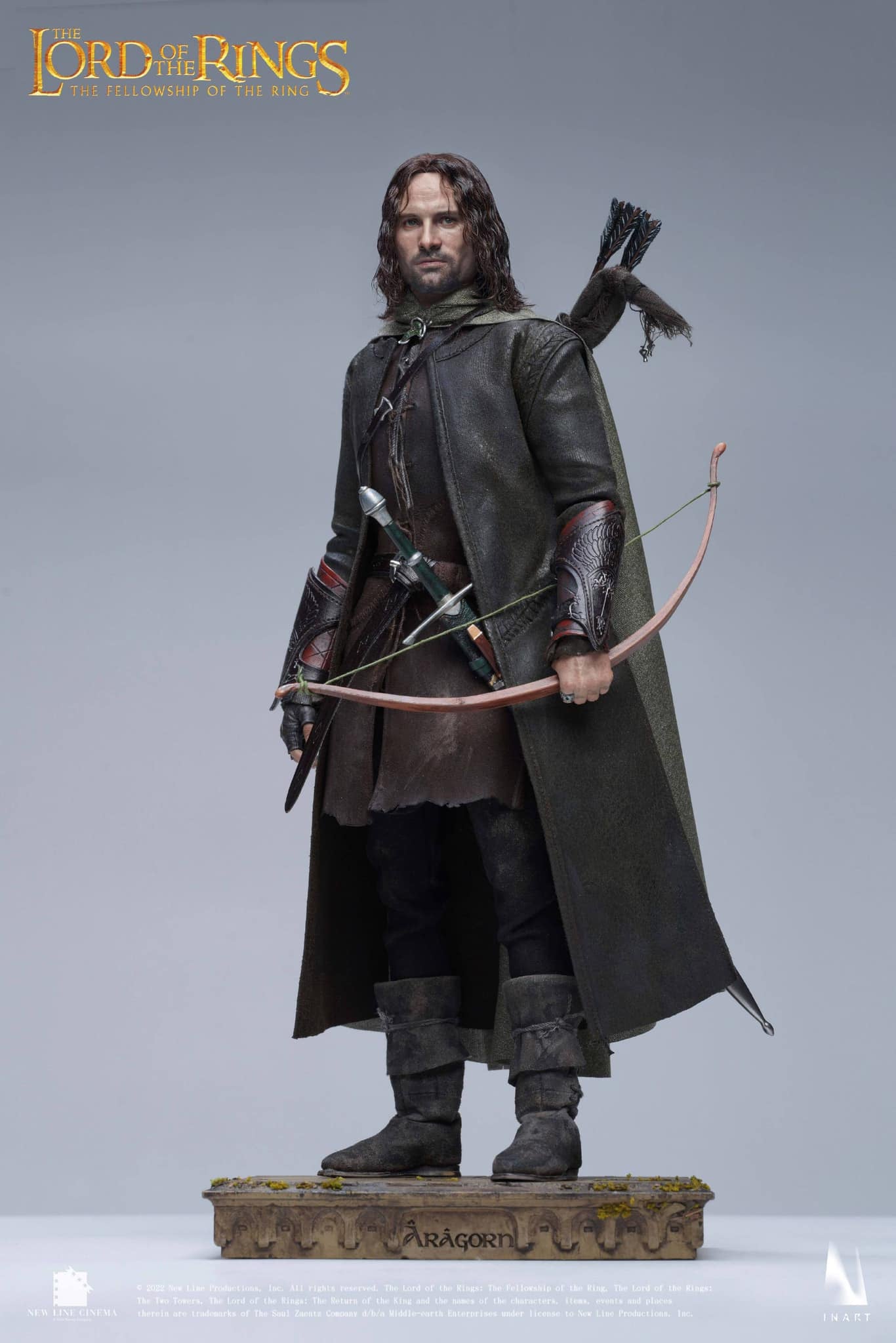 Preventa Figura Aragorn (Deluxe Version - Cabello Enraizado) - The Lord of the Rings: The Fellowship of the Ring marca Inart Queen Studios escala 1/6