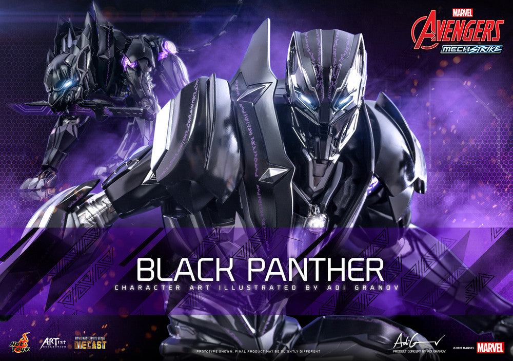 Preventa Figura Black Panther - Marvel’s Avengers Mech Strike marca Hot Toys AC05D55 escala 1/6