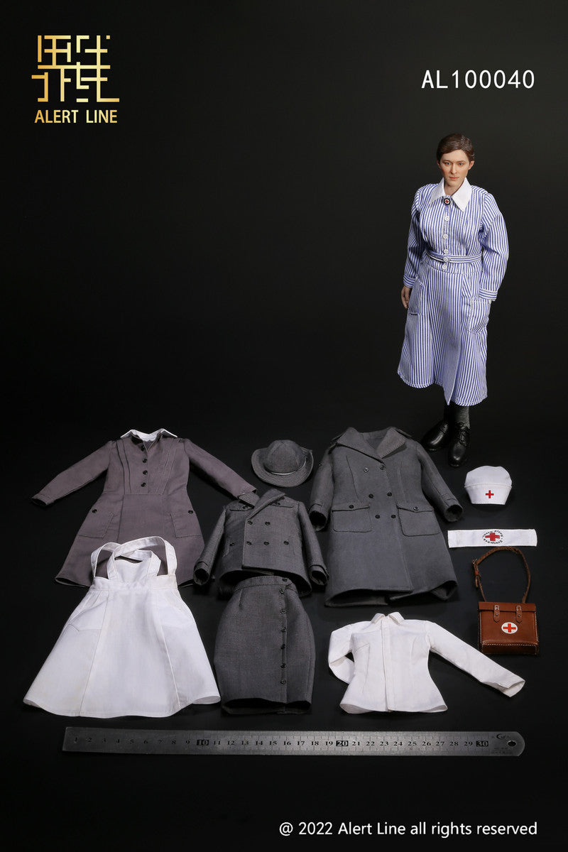 Pedido Figura WWII German Nurse marca Alert Line AL100040 escala 1/6