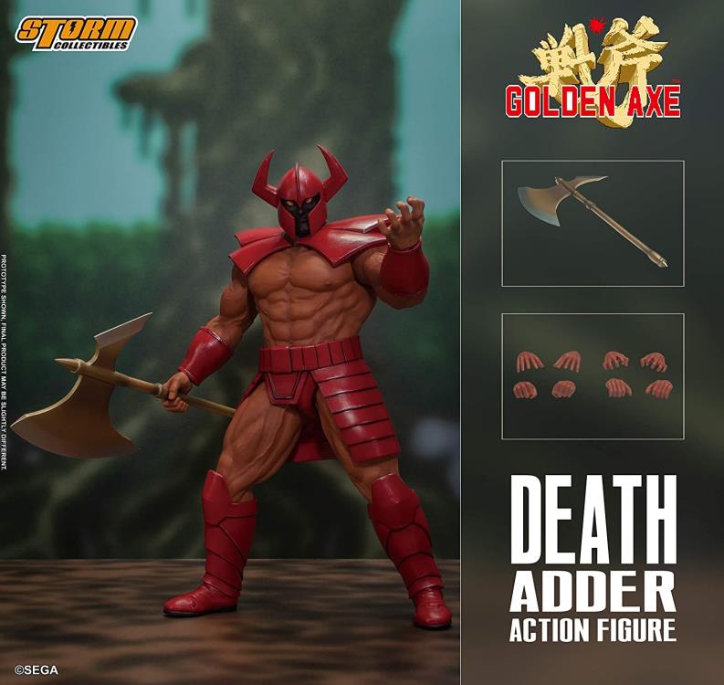Pedido Figura Death Adder - Golden Axe marca Storm Collectibles escala pequeña 1/12