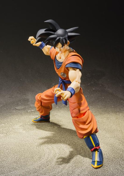 Pedido Figura Goku (A Saiyan Raised On Earth) - Dragon Ball Z - S.H.Figuarts marca Bandai Spirits escala pequeña 1/12